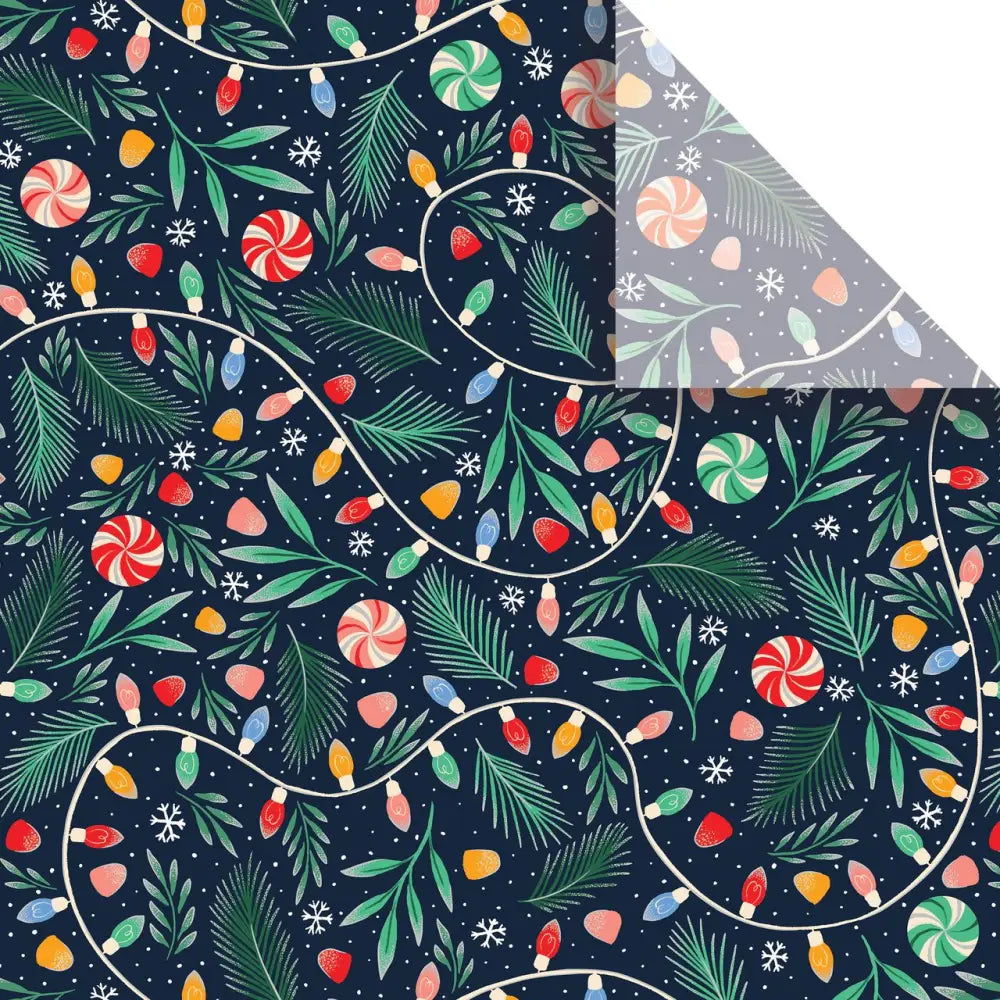 Tissue - Printed - Peppermint Twinkle - Retail 6 Pack (24