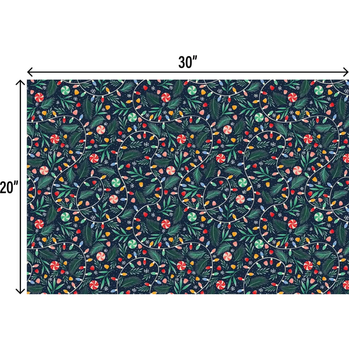 Tissue - Printed - Peppermint Twinkle