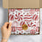 Tissue - Printed - Red & White Ornaments (Recycled Fiber)
