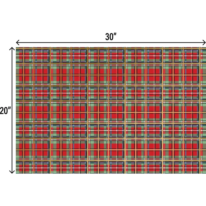 Tissue - Printed - Tartan - XPT659