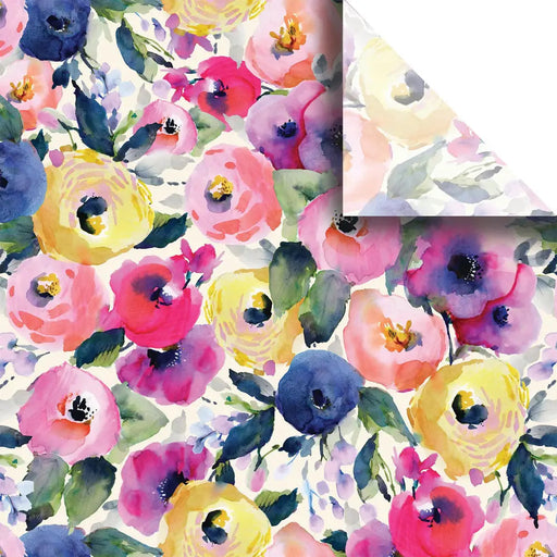 Copy of Tissue - Printed - Watercolor Flowers - Retail 6