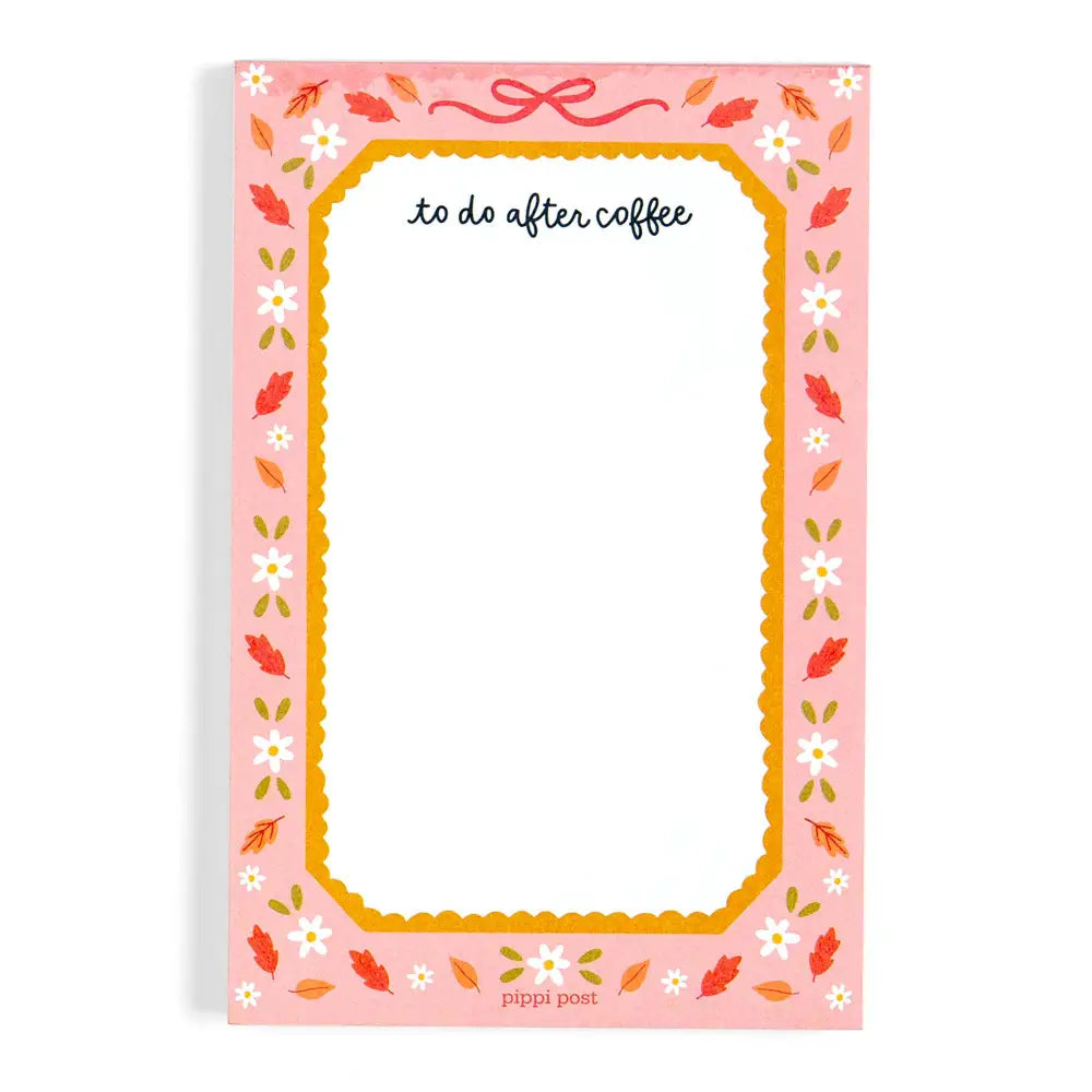 To Do After Coffee 4x6 Notepad - 541330