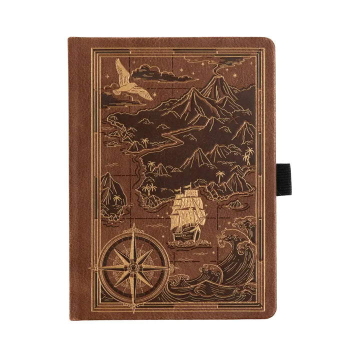 Treasure Map Notebook - Dot Grid / B6: 112 Pages / IN STOCK