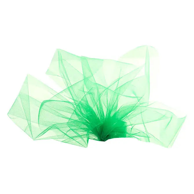 Tulle Ribbon - 3’’ x 25 yds. / Kelly Green - TU-3KEL