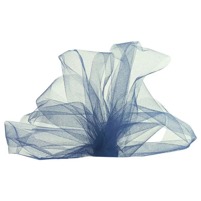 Tulle Ribbon - 3’’ x 25 yds. / Navy Blue - TU-3NAV