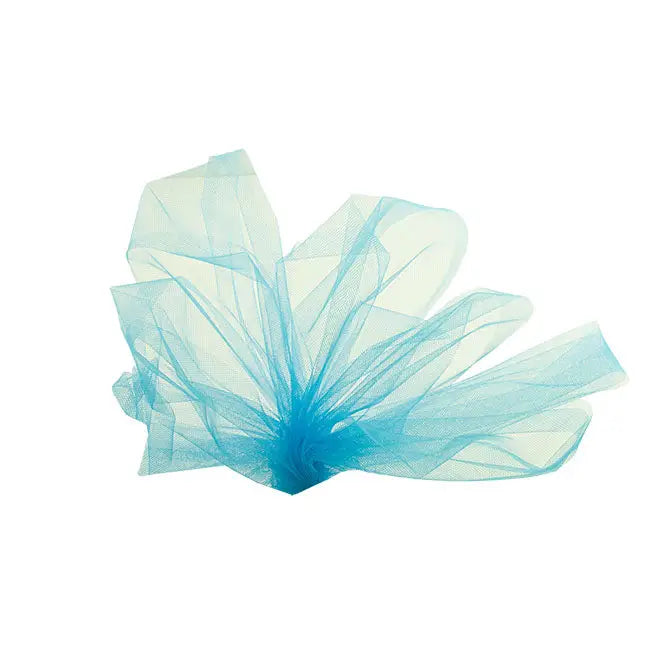 Tulle Ribbon - 3’’ x 25 yds. / Turquoise - TU-3TUR