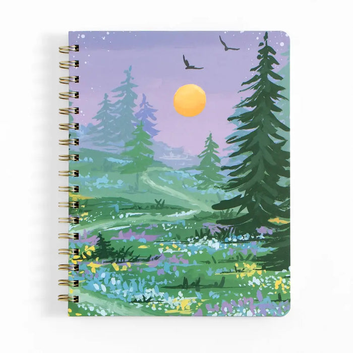 Twilight Garden Spiral Notebook - 518621
