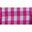 Vichy Gingham Plaid Ribbon - 3/8’’ x 22 yd / Dark Pink