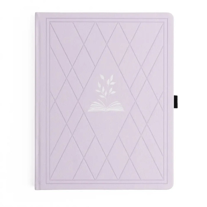 Vintage Library in Lilac - Lined / A5: 192 Pages - LI336