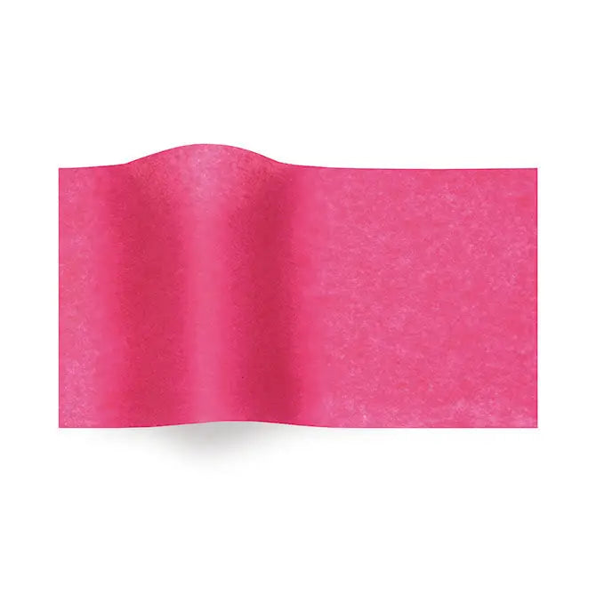 Waxed Tissue Paper | 250/Carton - Cerise - TI-WAXCER