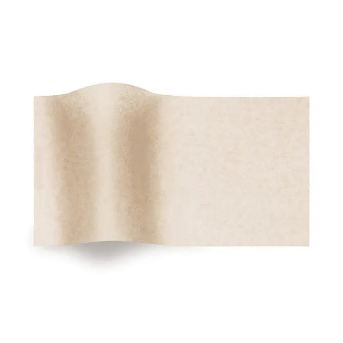 Waxed Tissue Paper | 250/Carton - Khaki - TI-WAXKHA