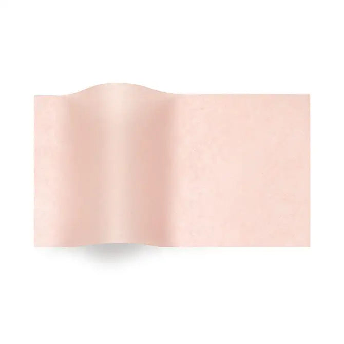 Waxed Tissue Paper | 250/Carton - Light Pink - TI-WAXLPI