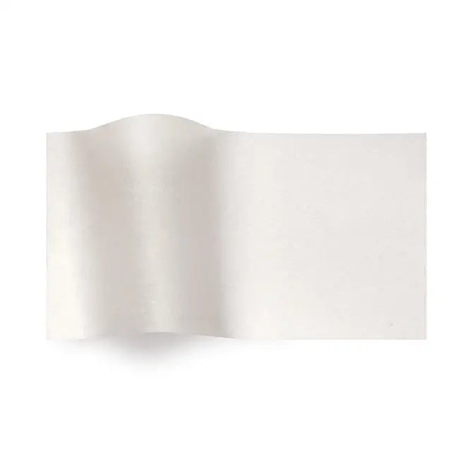 Waxed Tissue Paper | 250/Carton - White - TI-WAXWHI