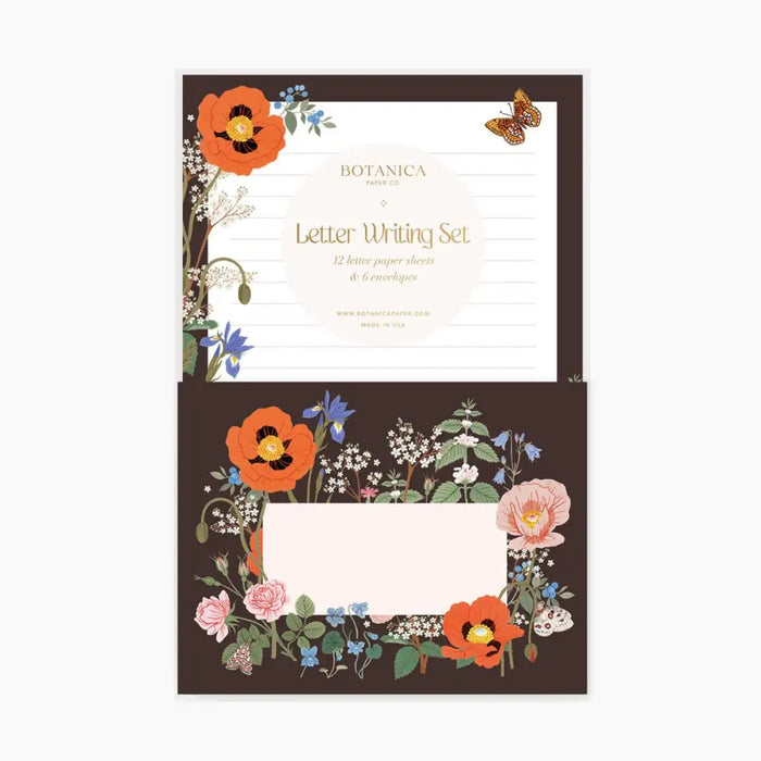 WILD FLOWERS / Letter Writing Set - LW010