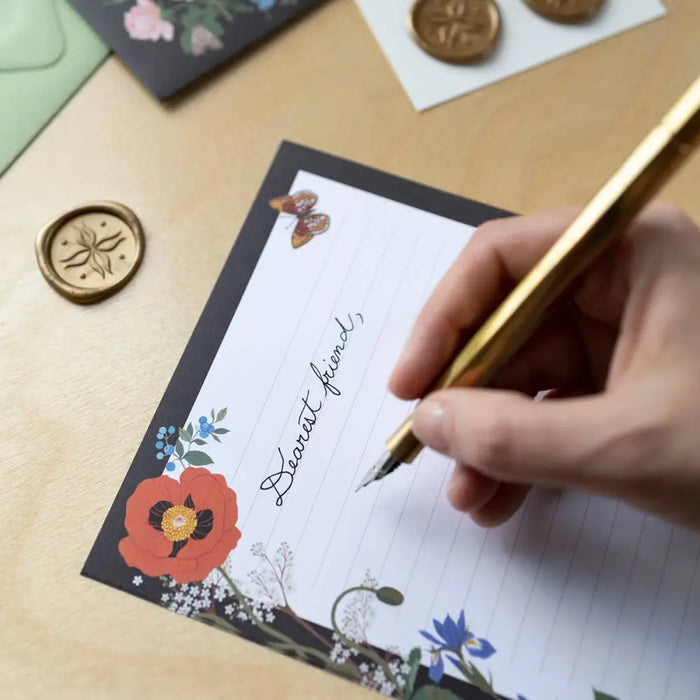 WILD FLOWERS / Letter Writing Set - LW010