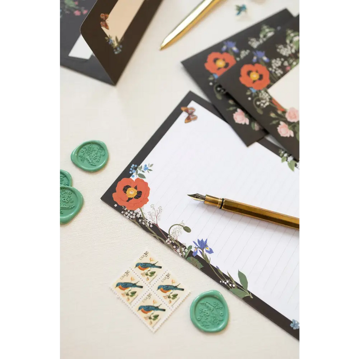 WILD FLOWERS / Letter Writing Set - LW010
