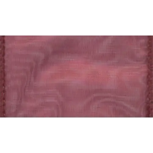 Wired Chiffon Sheer Ribbon