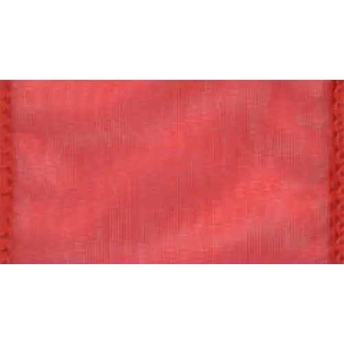 Wired Chiffon Sheer Ribbon