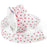 Wired Sheer Valentines Ribbon - Hearts - Single Roll