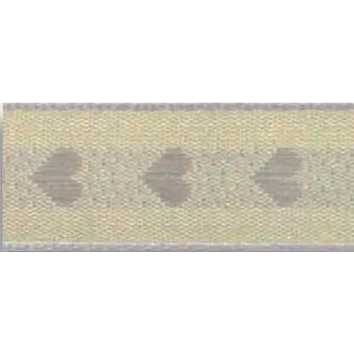 Woven Jacquard Valentines Ribbon - Hearts - Single Roll