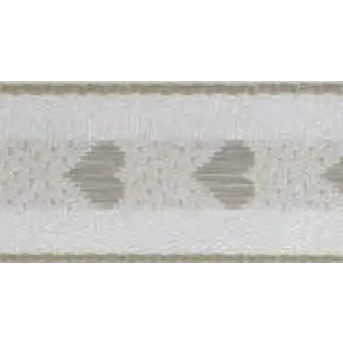 Woven Jacquard Valentines Ribbon - Hearts - Single Roll