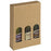 Avana Tall (200 ml) 3 Bottle Olive Oil Box - 6-11/16 x 2-3/16 x 9-7/16    50/cs - Mac Paper Supply