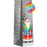 Bottle Tote - Rainbow Santa - 6 Count - XBT554