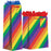 Bottle Tote - Rainbow Stripe - 6 Count - BT335