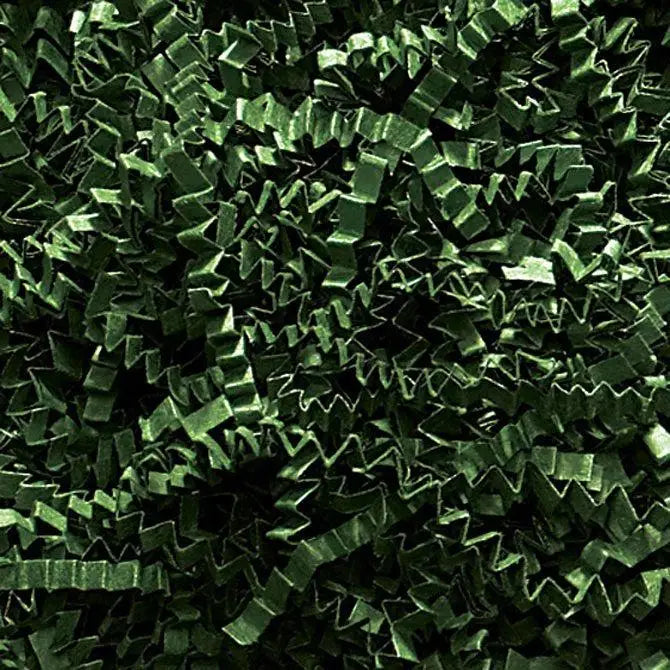 Crinkle Cut Paper Shred - 10 Lb./ctn / Forest Green - 