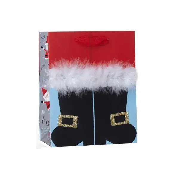 Euro Tote - Jumbo - Santas Boots - Mac Paper Supply
