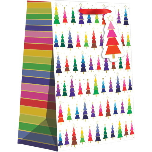 Euro Tote - Large - Rainbow Trees - 6 Count - XLT502