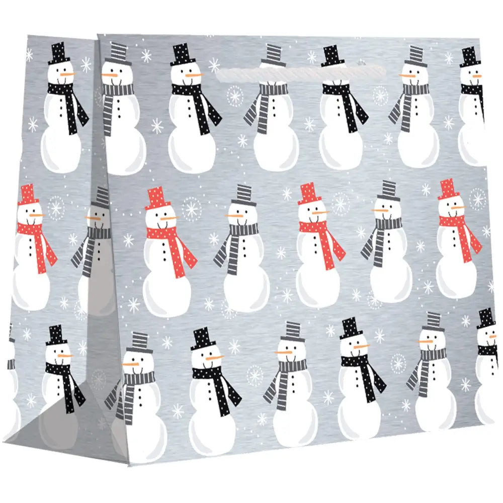 Euro Tote - Large - Snowman - 6 Count - XLT771