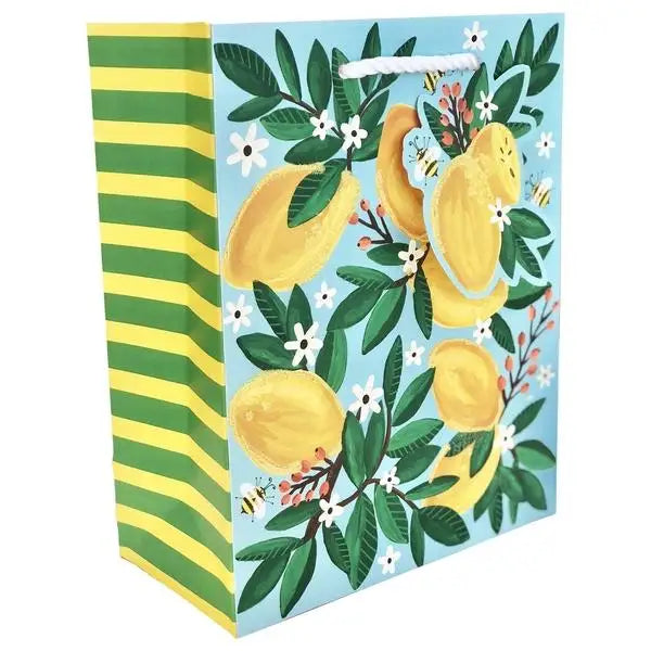 Euro Tote - Medium - Lemon Blossom - Mac Paper Supply