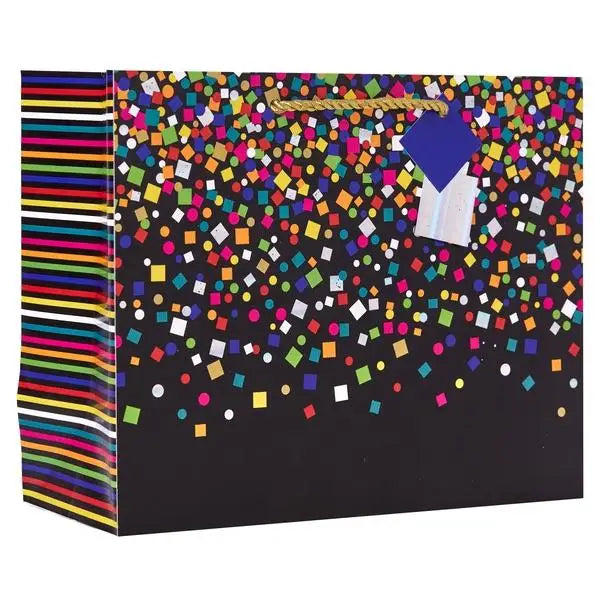 Euro Tote - Medium - Party Poppers - Mac Paper Supply