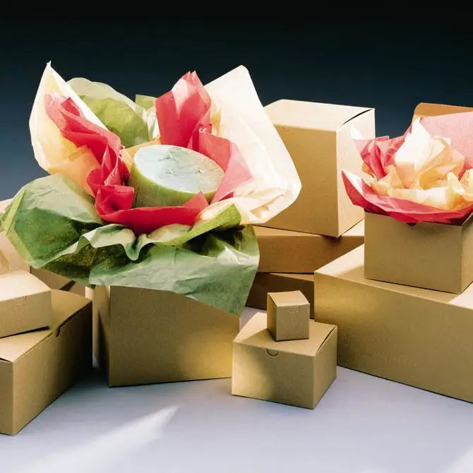 Gift Boxes - Natural Kraft - Mac Paper Supply