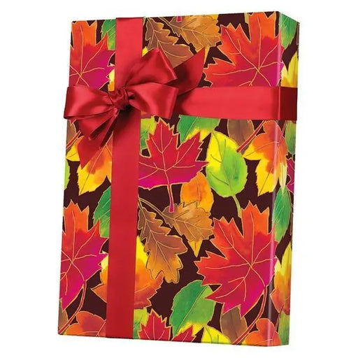 Gift Wrap - Autumn Leaves - Mac Paper Supply