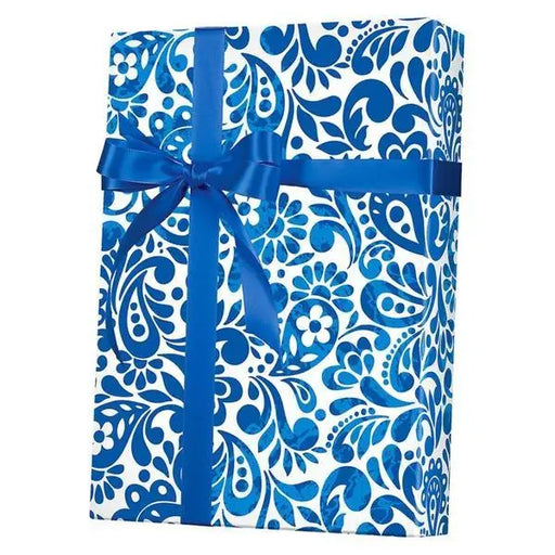 Gift Wrap - Batik Scroll - Mac Paper Supply