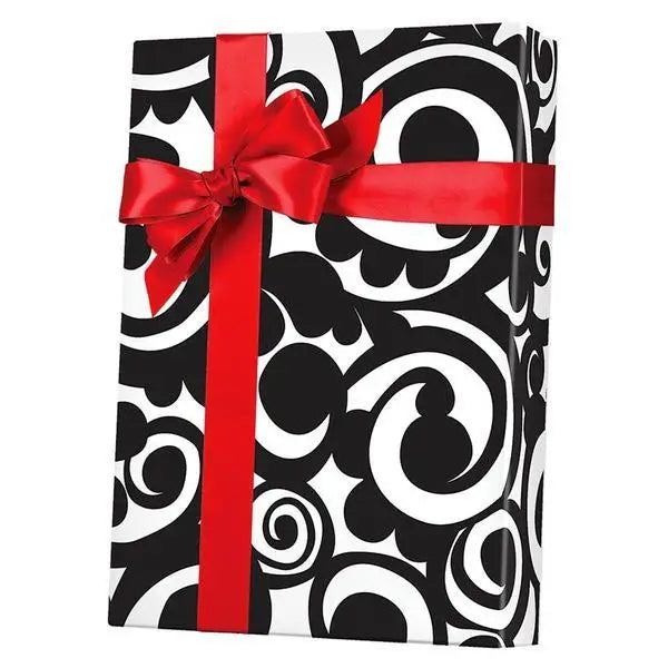 Gift Wrap - Bold Scroll - Mac Paper Supply
