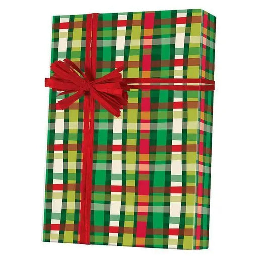 Gift Wrap - Christmas Weave - Mac Paper Supply