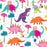 Gift Wrap - Dino Party (Recycled Fiber) - Mac Paper Supply