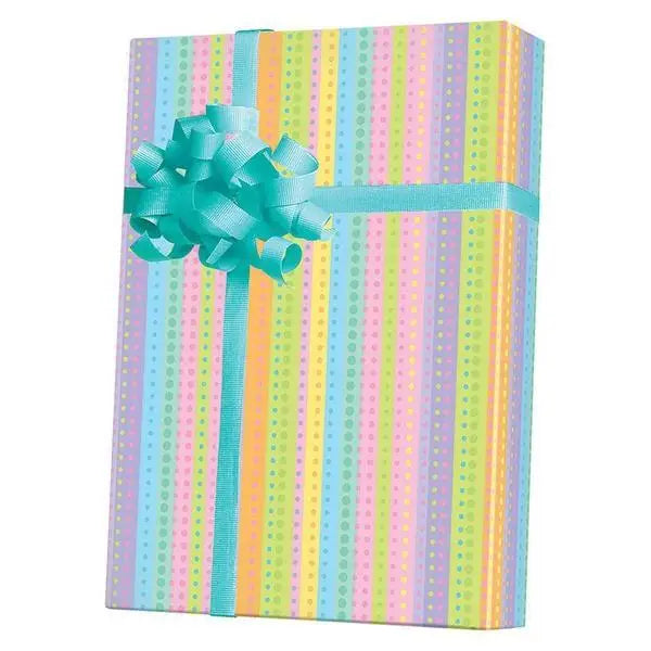 Gift Wrap - Dotty Stripe - Mac Paper Supply