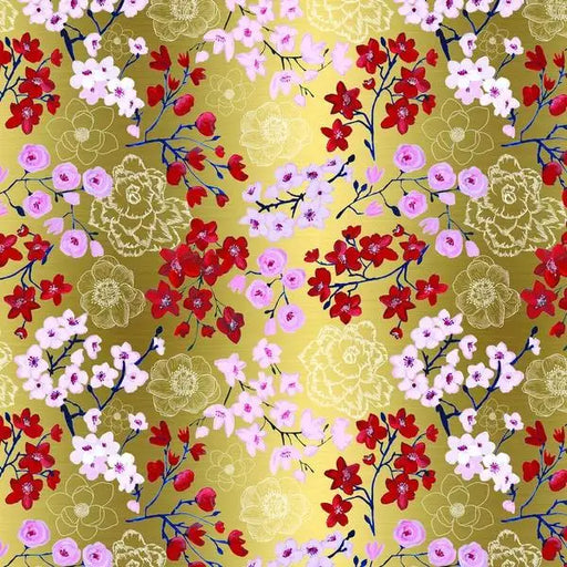 Gift Wrap - Drifting Blossoms - Mac Paper Supply