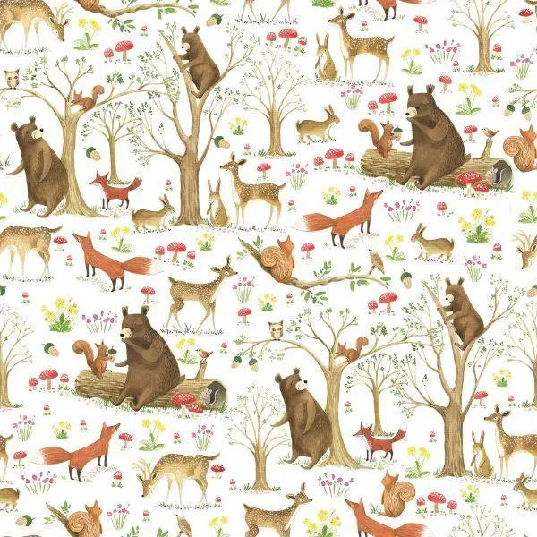 Gift Wrap - Fairytale Forest (Recycled Fiber) - Mac Paper Supply