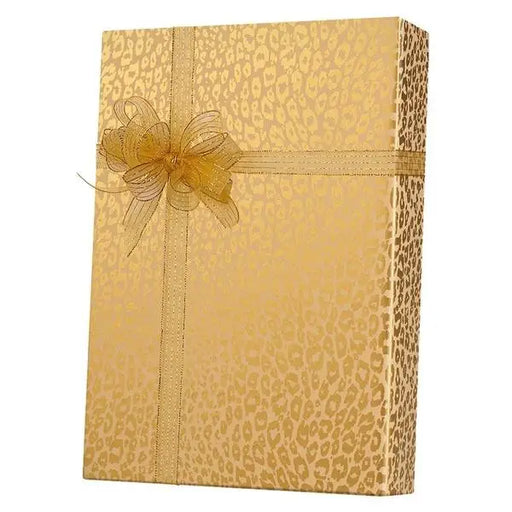 Gift Wrap - Golden Cheetah - Mac Paper Supply