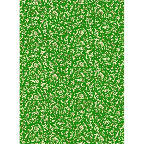 Gift Wrap - GW-0803 Green Florentine Kraft - 24 X 417’ - 