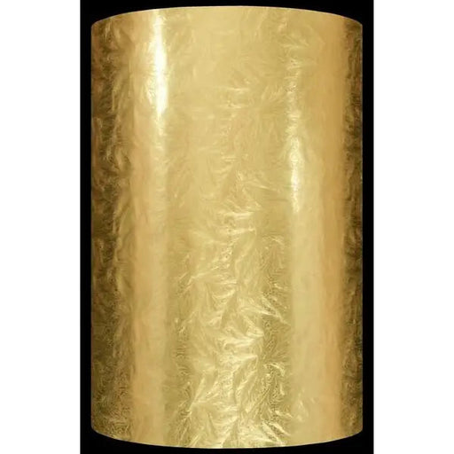 Gift Wrap - Gold Foil Emb Jeweler’s Roll/Cutter Box - 24 X 