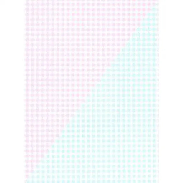 Gift Wrap - GW-1758 Pink and Blue Gingham (Reversible) - 24 