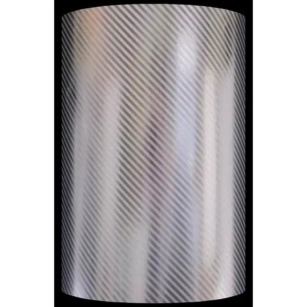 Gift Wrap - GW-1876 Silver Diagonal Stripe (Foil Embossed) -