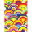 Gift Wrap - GW-7860 Rainbow Circles - 24 X 417’ - 