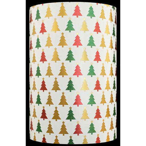 Gift Wrap - White Choke Christmas Trees - 24 X 417’ - 
